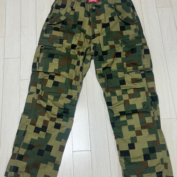 슈프림 디지 카모 팬츠 34 사이즈 (새상품)