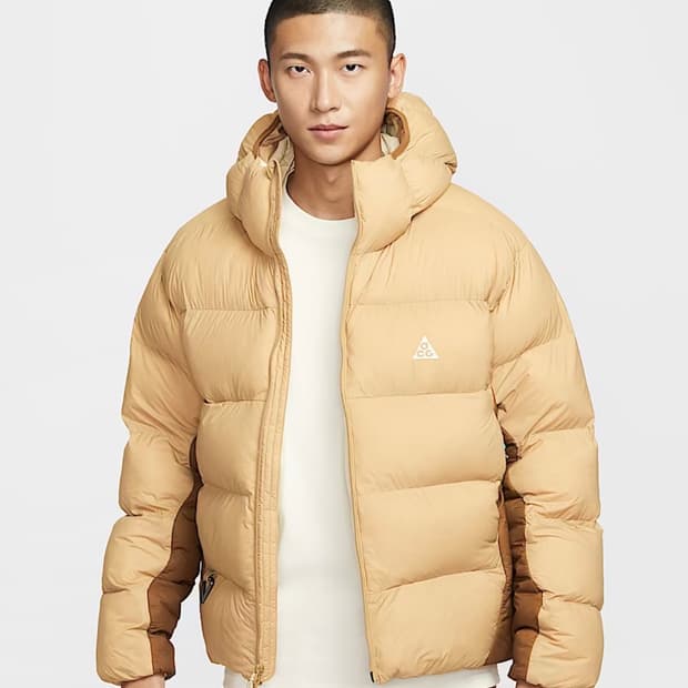 나이키 ACG 루나 레이크 패딩 베이지