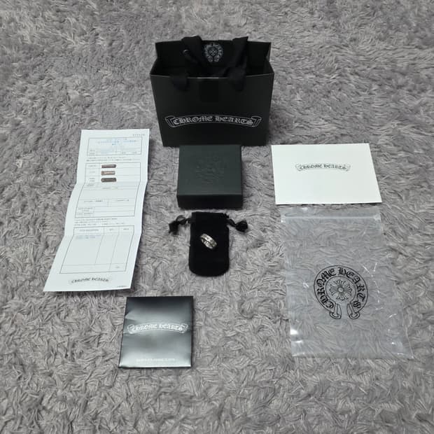 {클로젯}[18호][풀구성+일본현지영수증]크롬하츠 포에버링