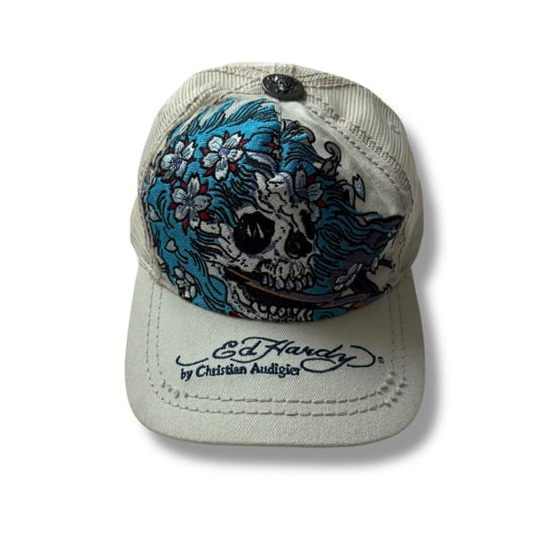 에드하디 y2k 아이보리 모자