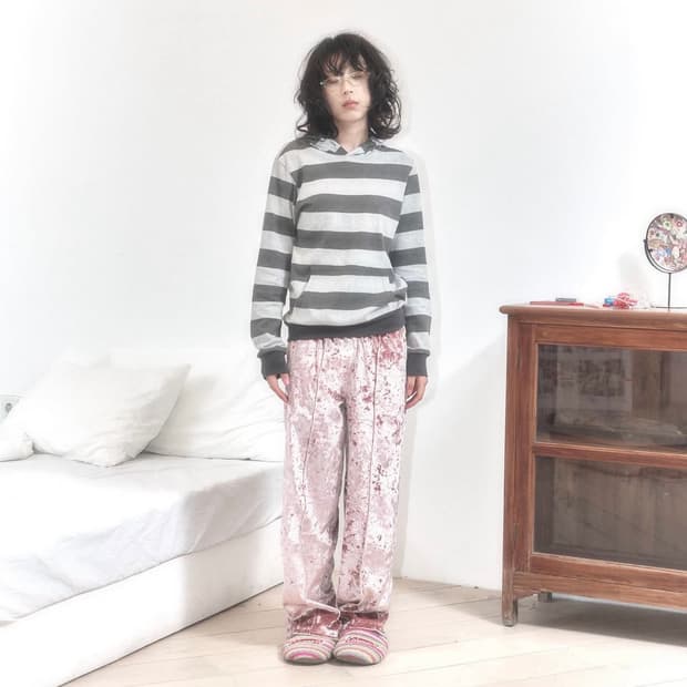 Omilewear  원마일웨어 스트라이프 후드