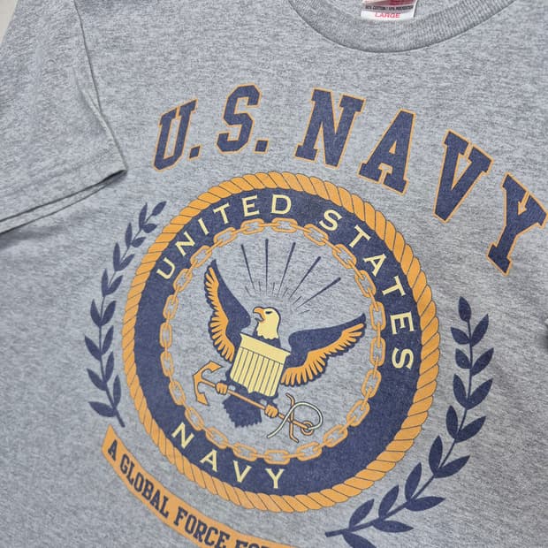 [L] 00s US Made NAVY -24
