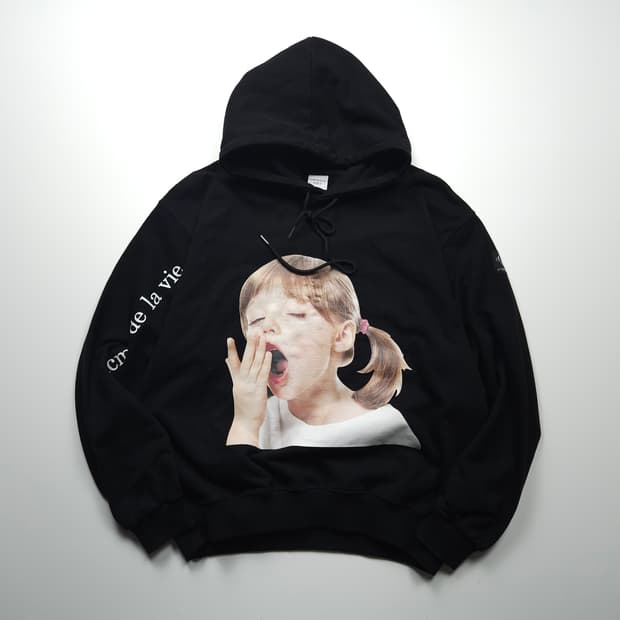 아크메드라비 빅로고 박시핏 후드 티셔츠 (XL)