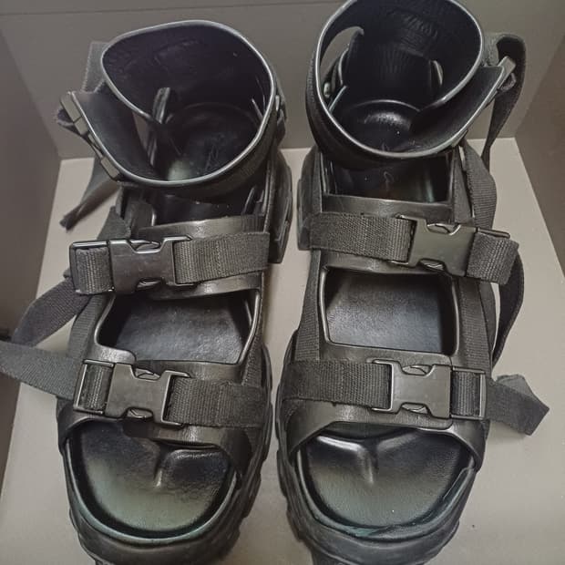 릭오웬스 앵클스트랩 샌들 41