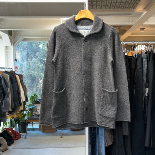 네추럴 런드리 울 가디건