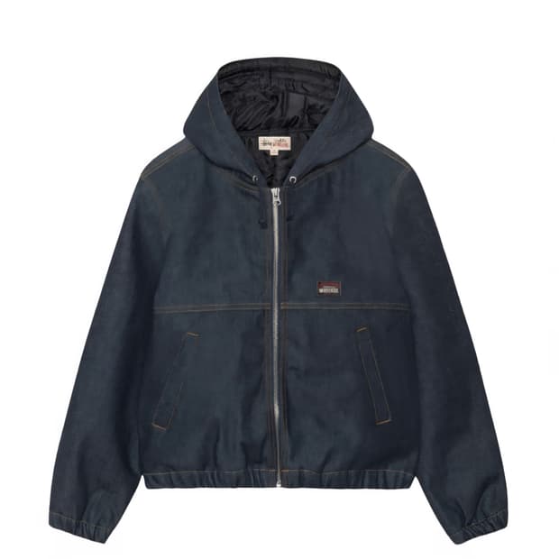 스투시 데님 인슐레이티드 워크 자켓