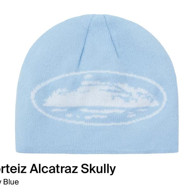 Corteiz Alcatraz Skully Beanie