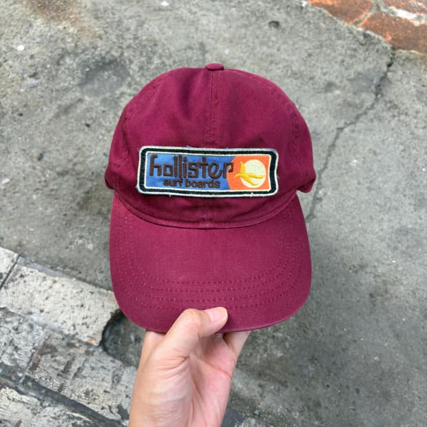 Hollister 빈티지 홀리스터 볼캡 모자