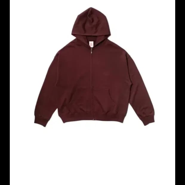 뤡코즈 후드집업 와인 2