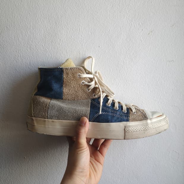 비즈빔 스캐그웨이 하이탑 스니커즈 