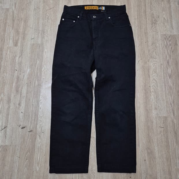 리바이스 클래식 실버탭 여성 블랙 데님팬츠 청바지 (26)