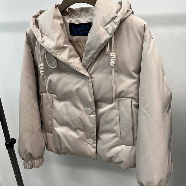 여) 럭키슈에뜨 후드 구스다운 