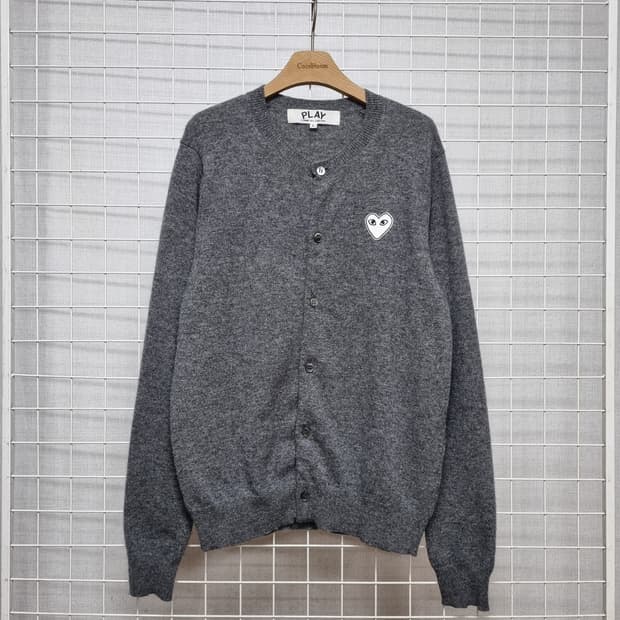 (택포) 꼼데가르송 니트가디건