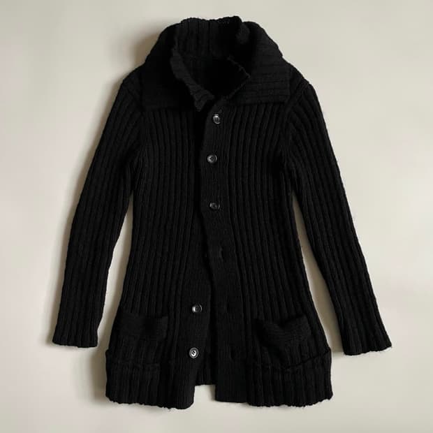 꼼데가르송 니트 가디건