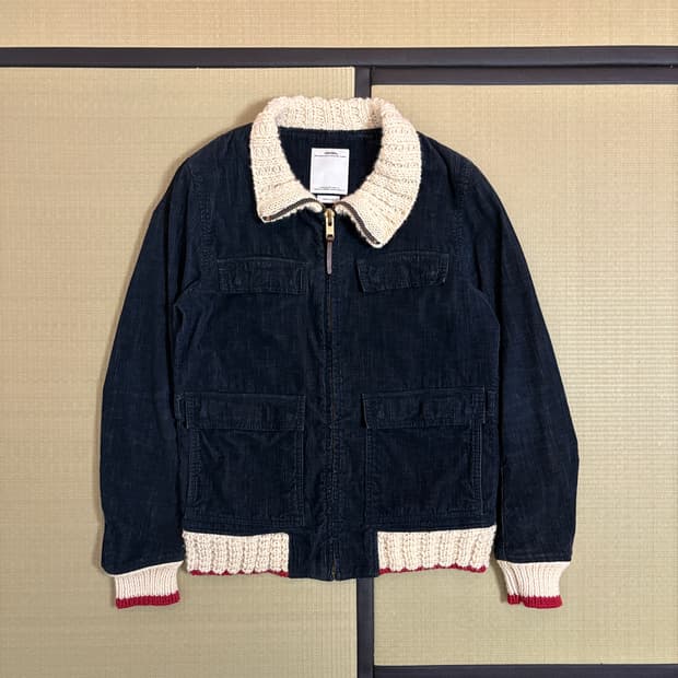 visvim 비즈빔 코듀로이 집업 자켓