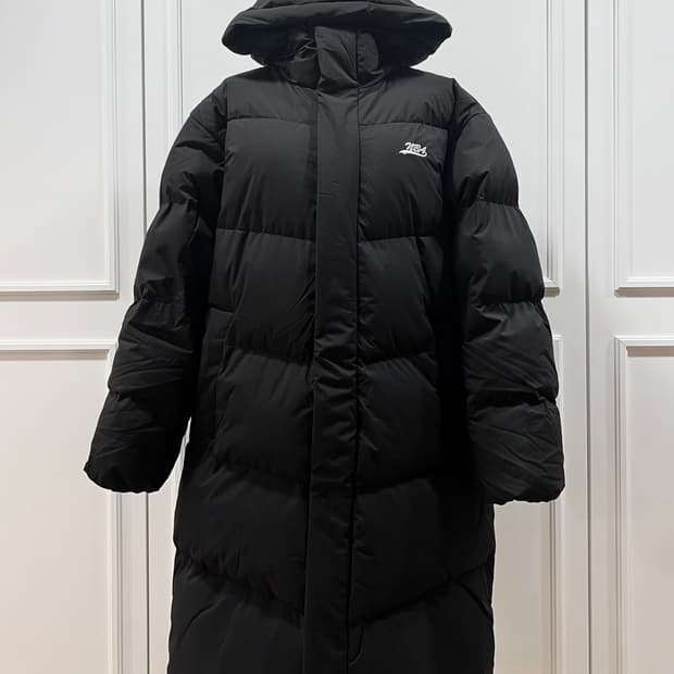 NBA 덕다운 롱 패딩 블랙 XL