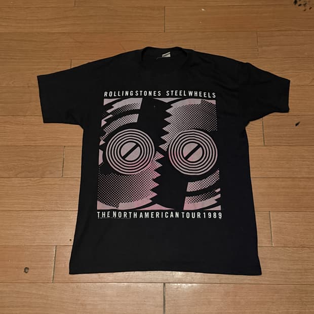 롤링스톤스 steel wheels 티셔츠