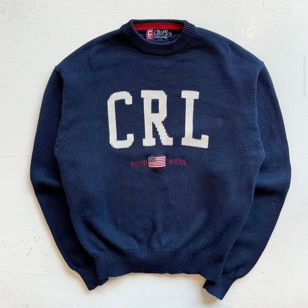 90's 폴로랄프로렌 'CRL' 스웨터