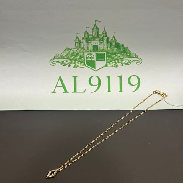 지방시 골드 명품 목걸이 