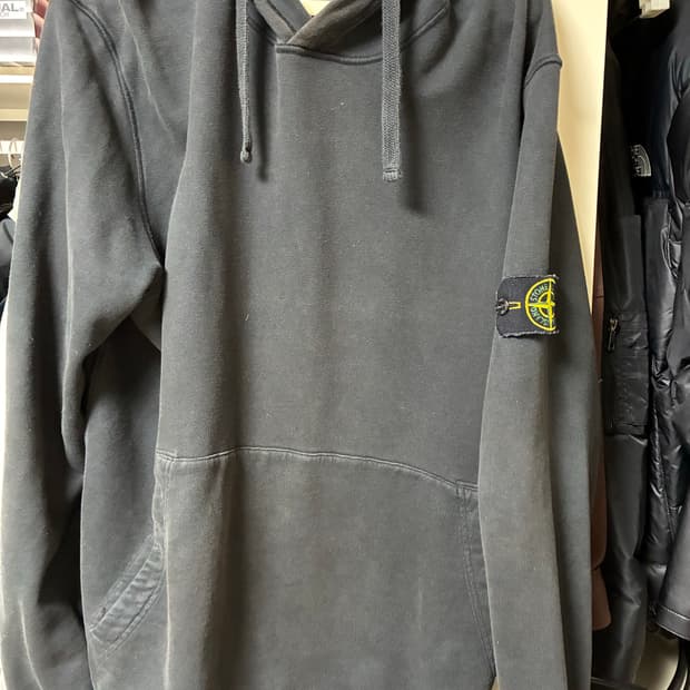 스톤아일랜드 후드 블랙 XXL