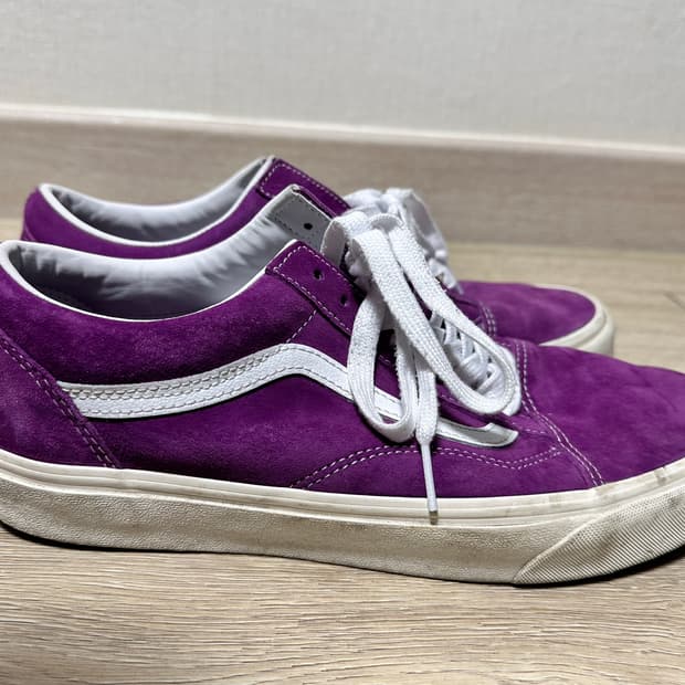 반스 올드스쿨 퍼플 스웨이드 (285)