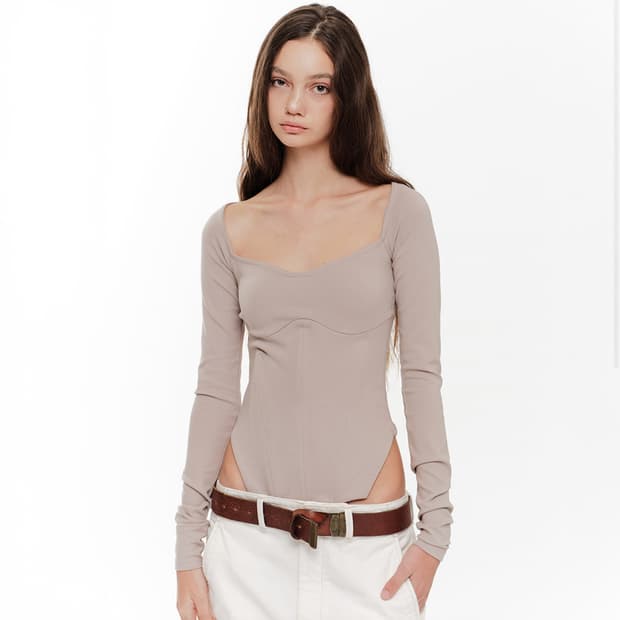 EL CORSET TOP (MOCHA)