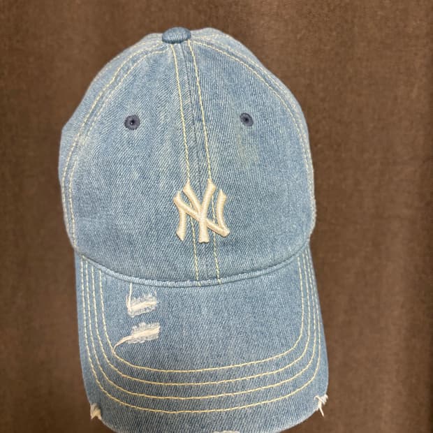 Mlb 데님볼캡