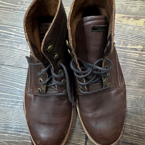 파나마 잭 스페인 천연 에이징 가죽 부츠 42(270)