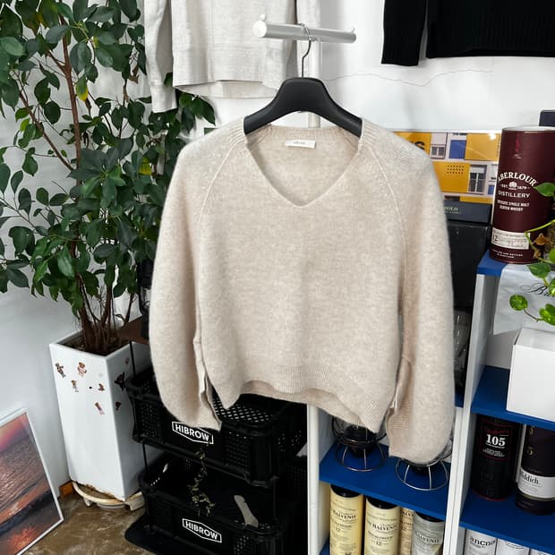 셀린느 우먼 캐시미어100% 니트 M