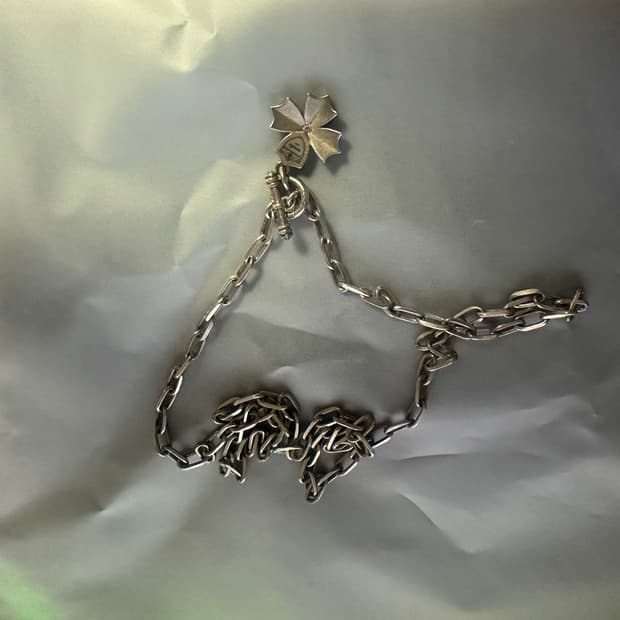 스쿠도 목걸이 925실버