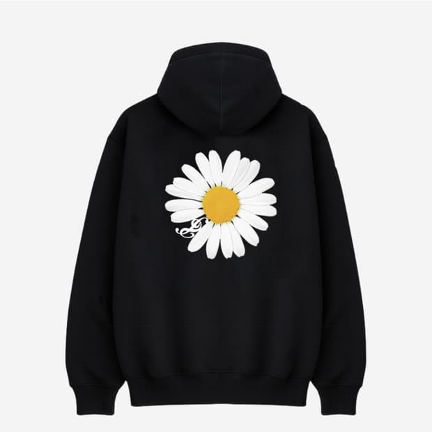 피스마이너스원 마마 후드집업 블랙