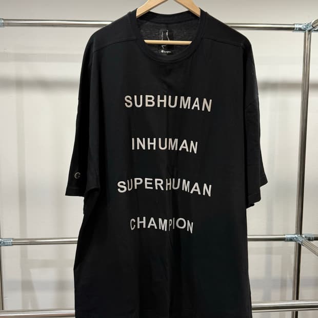 Rick Owens × Champion — Tommy T 