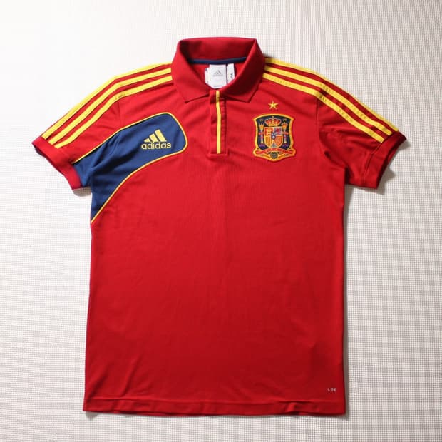 Adidas 아디다스 스페인 국가대표 반팔 유니폼 ( 노마킹 )