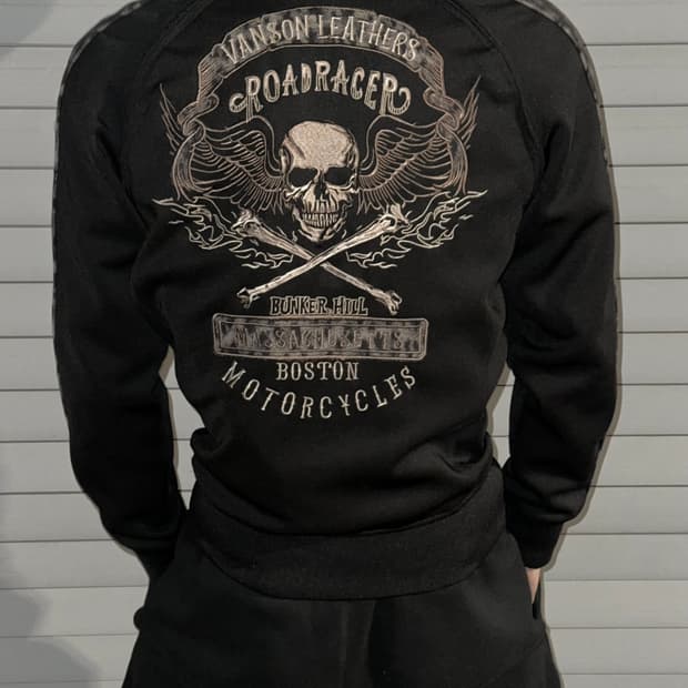 Vanson skeletal jersey