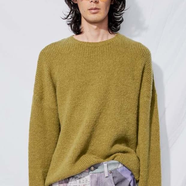 [50] 아워레가시 팝오버 라운드넥 스웨터