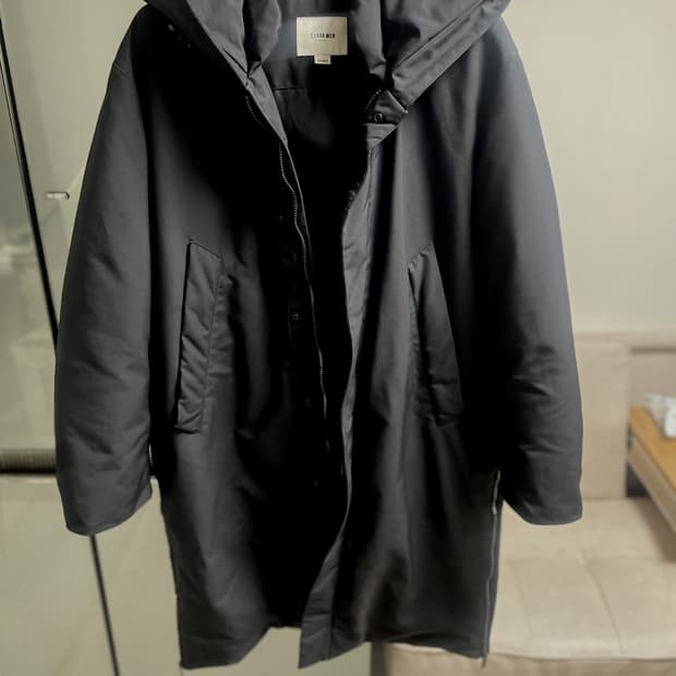 티아이포맨 T.I FOR MEN 남성 후드 롱패딩 L