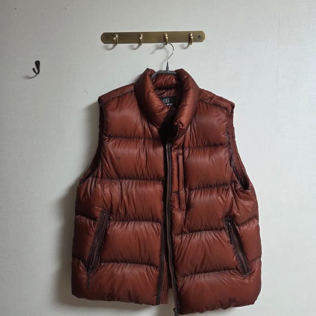 코오롱스포츠 경량 퀼팅 다운베스트 xl