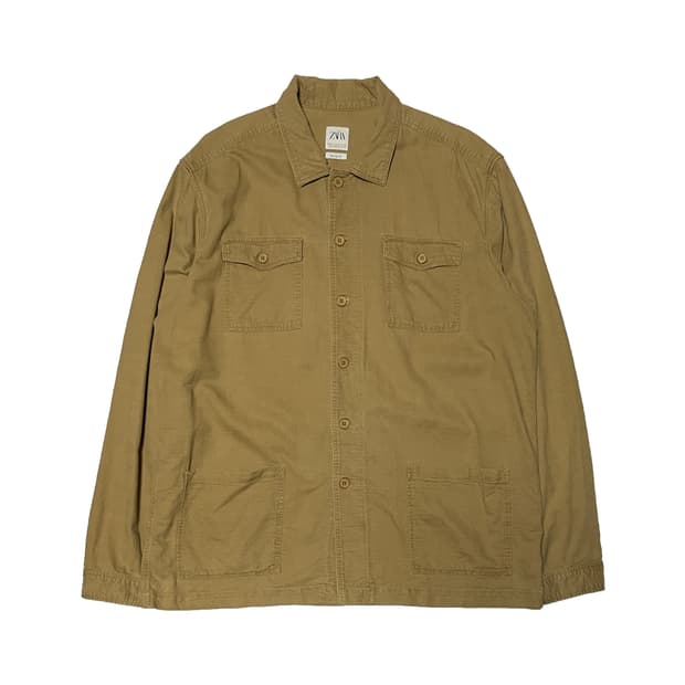ZARA 자라 포켓 셔츠 자켓