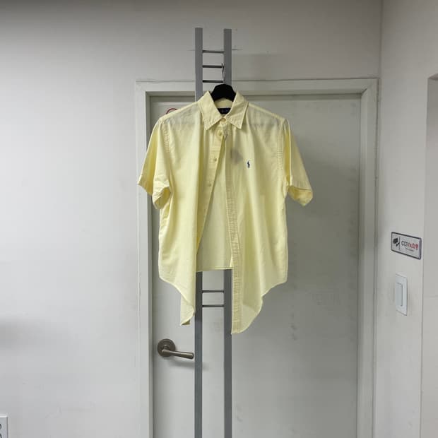폴로 랄프로렌 QR 반팔 셔츠 옐로 S(W)