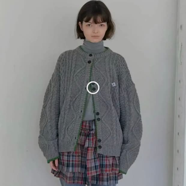 노컨텐츠 가디건