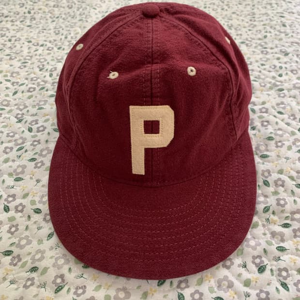 [FREE] 폴로 랄프로렌 25FW 펠트 패치 샤모아 볼 캡 레드 와인