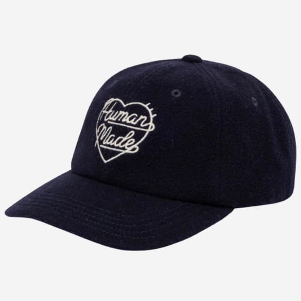 Human Made 6-Panel Wool Cap Navy