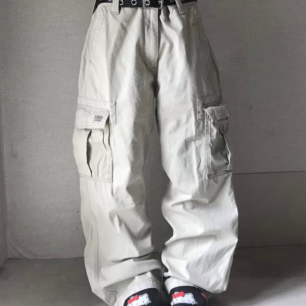 리바이스 카고팬츠 아이보리 베이지