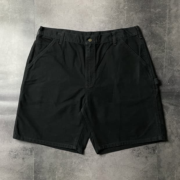 CARHARTT USA 칼하트B25 덕캔버스 카펜터 하프팬츠 A01275