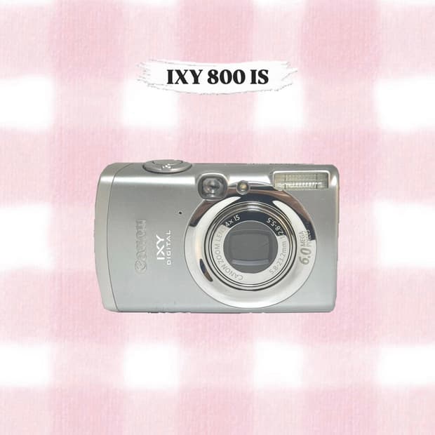 캐논 익시 800 (익서스 800) 실버 빈티지디카