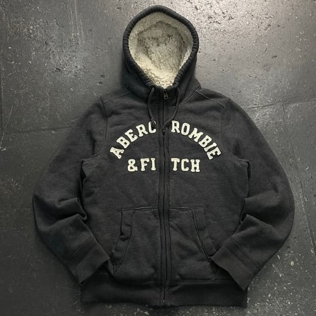 100 아베크롬비 양털 후드집업