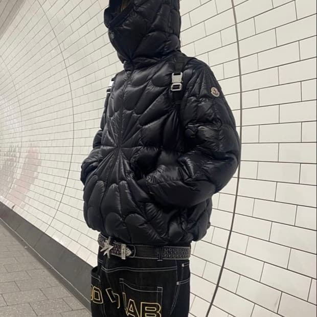 (4) 몽클레어 스파이더맨 비올레 패딩