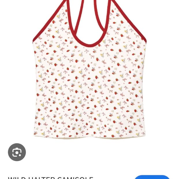 글로니 나시 캐미솔 wild halter camisole