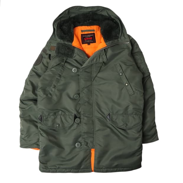 쇼트 카키 n3b 점퍼 자켓