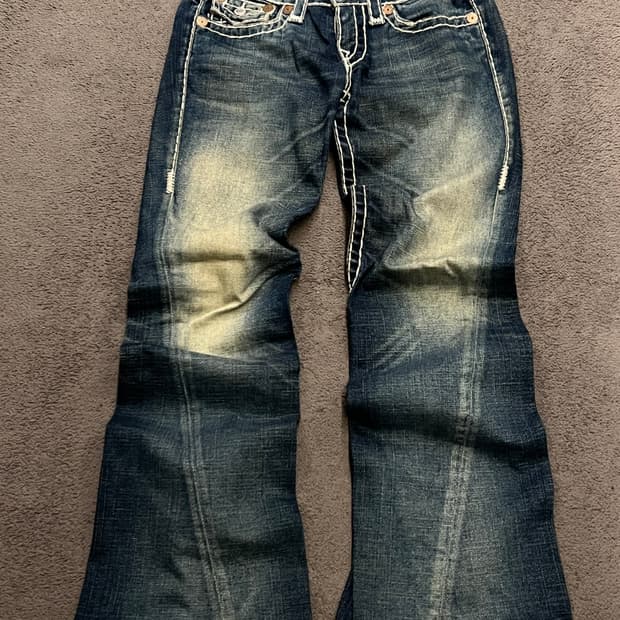 트루릴리전 데님 부츠컷 처분 